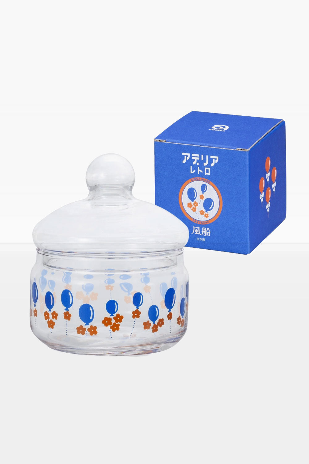 Japanese Retro Floral Jar