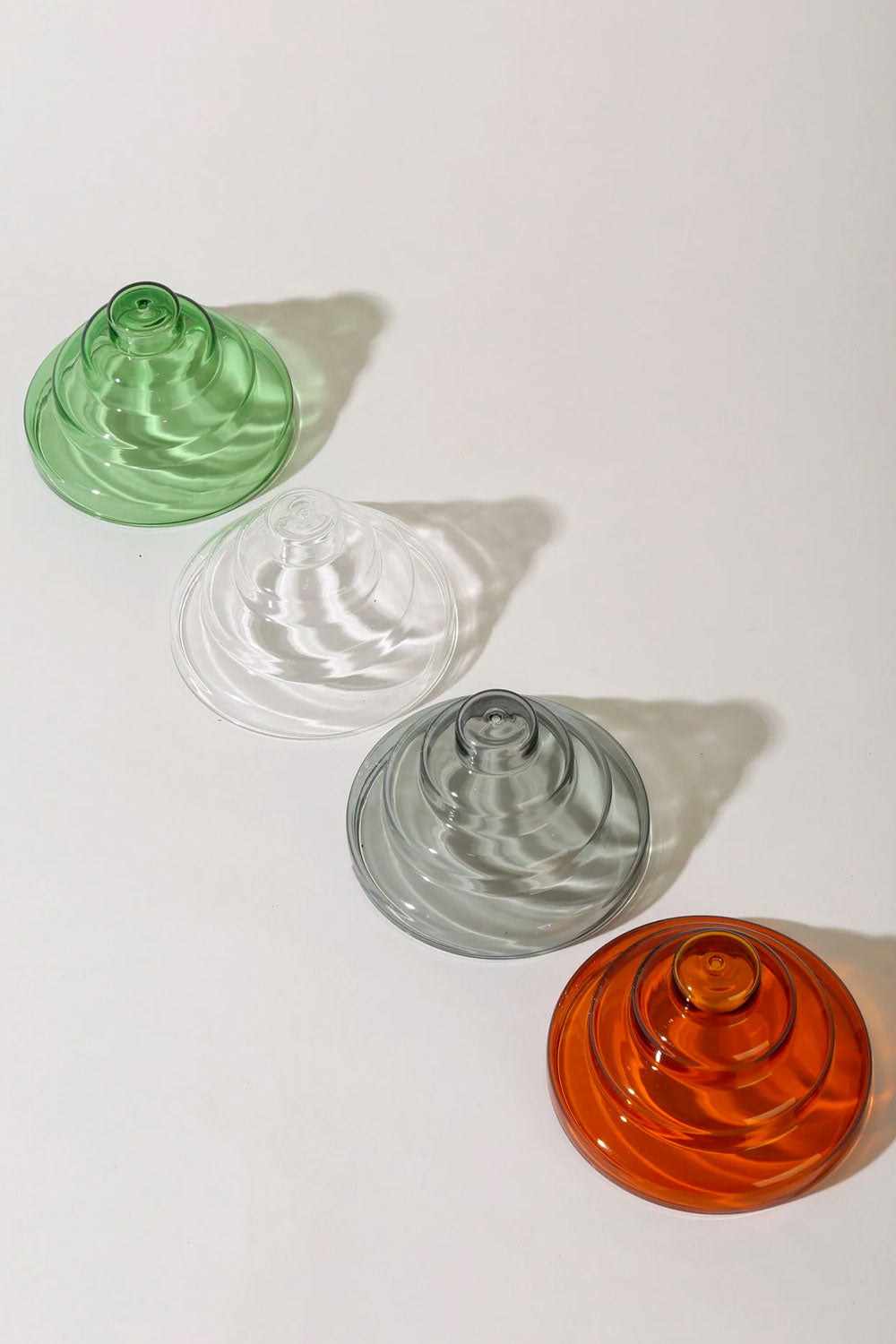 Glass Meso Incense Burner + Holder