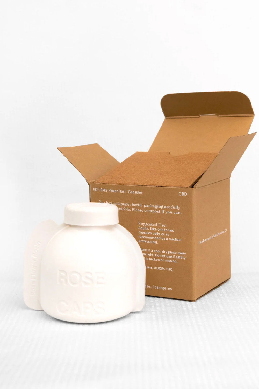 Rose Caps | Pure CBD Rosin Capsules