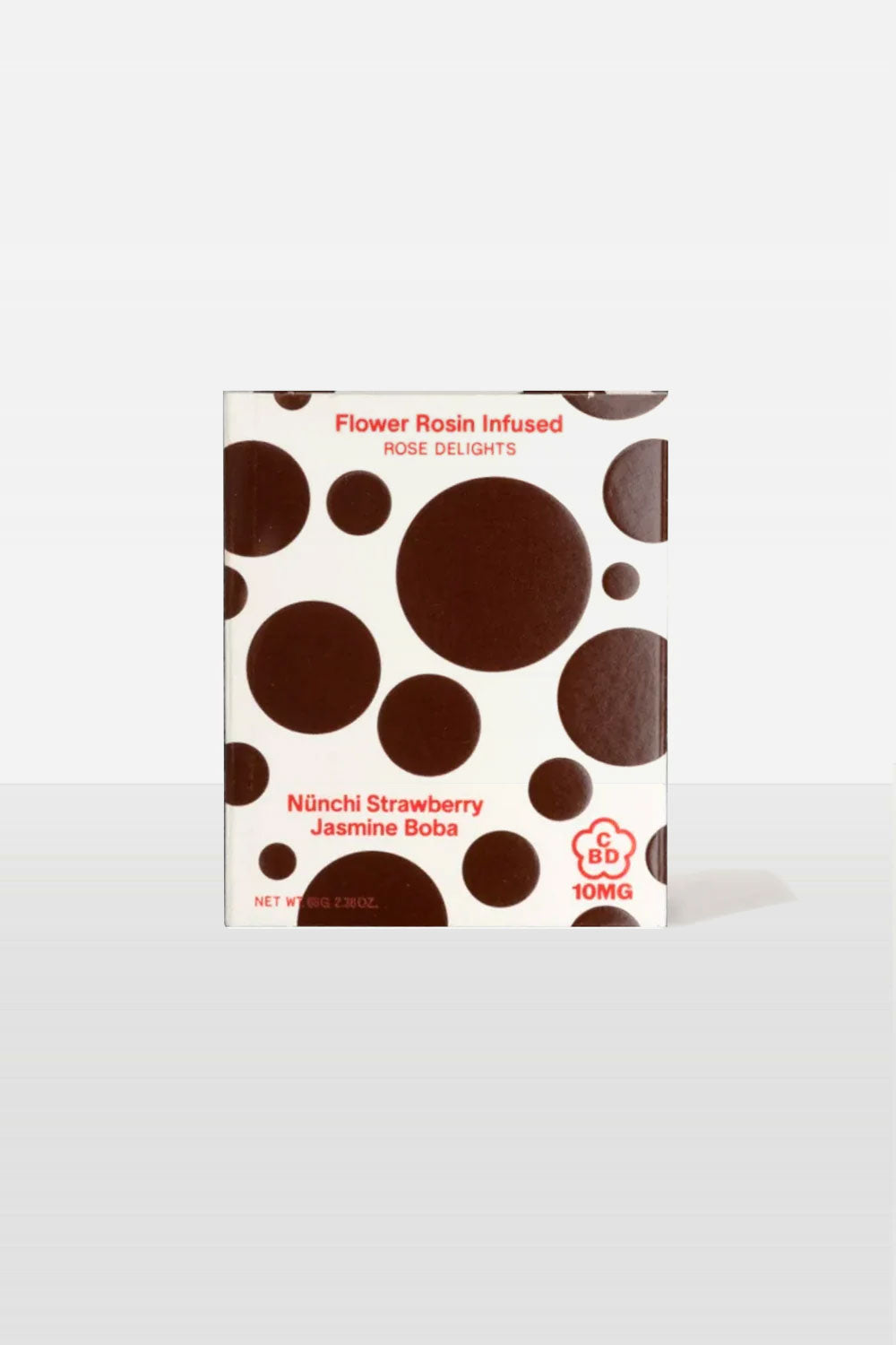 Nünchi Boba Strawberry Jasmine CBD Gummies by Rose Los Angeles