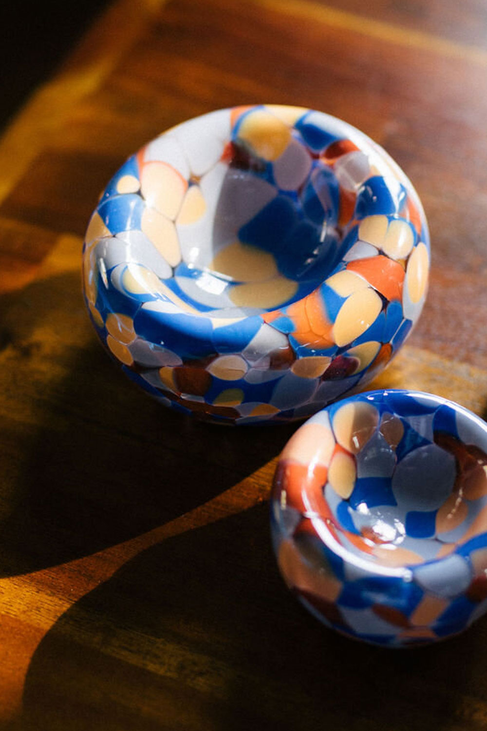 Rainbow Bubble Bowl Ashtray