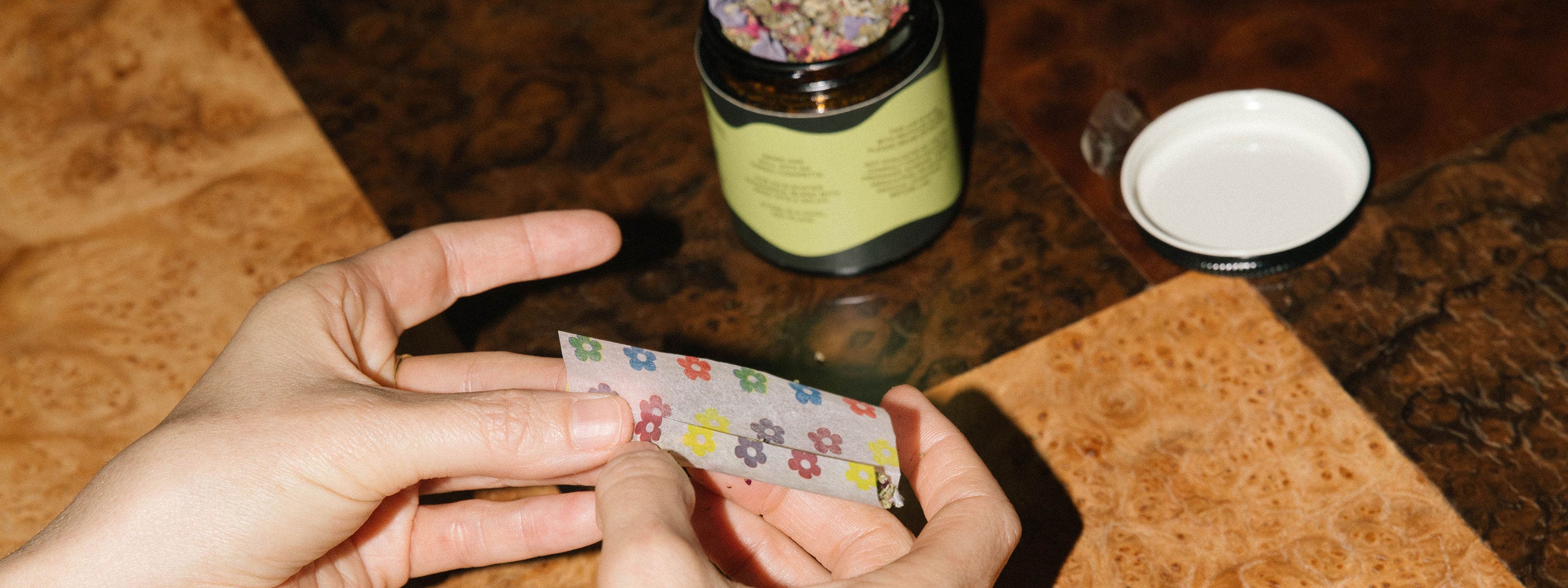 Barbari Botanicals and Edie Parker Papers shot by Kristin Ellis