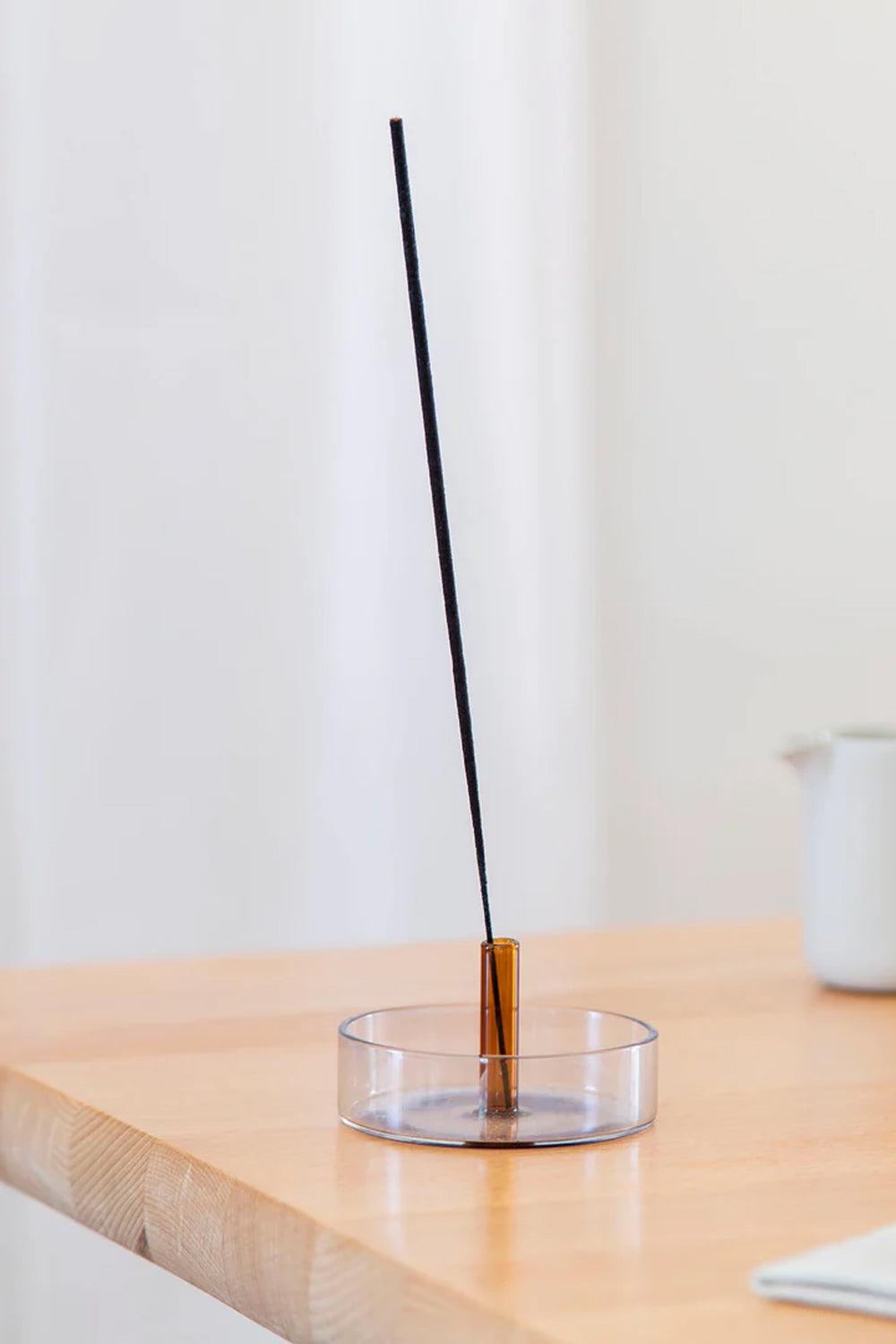 Duo Tone Glass Incense Holder