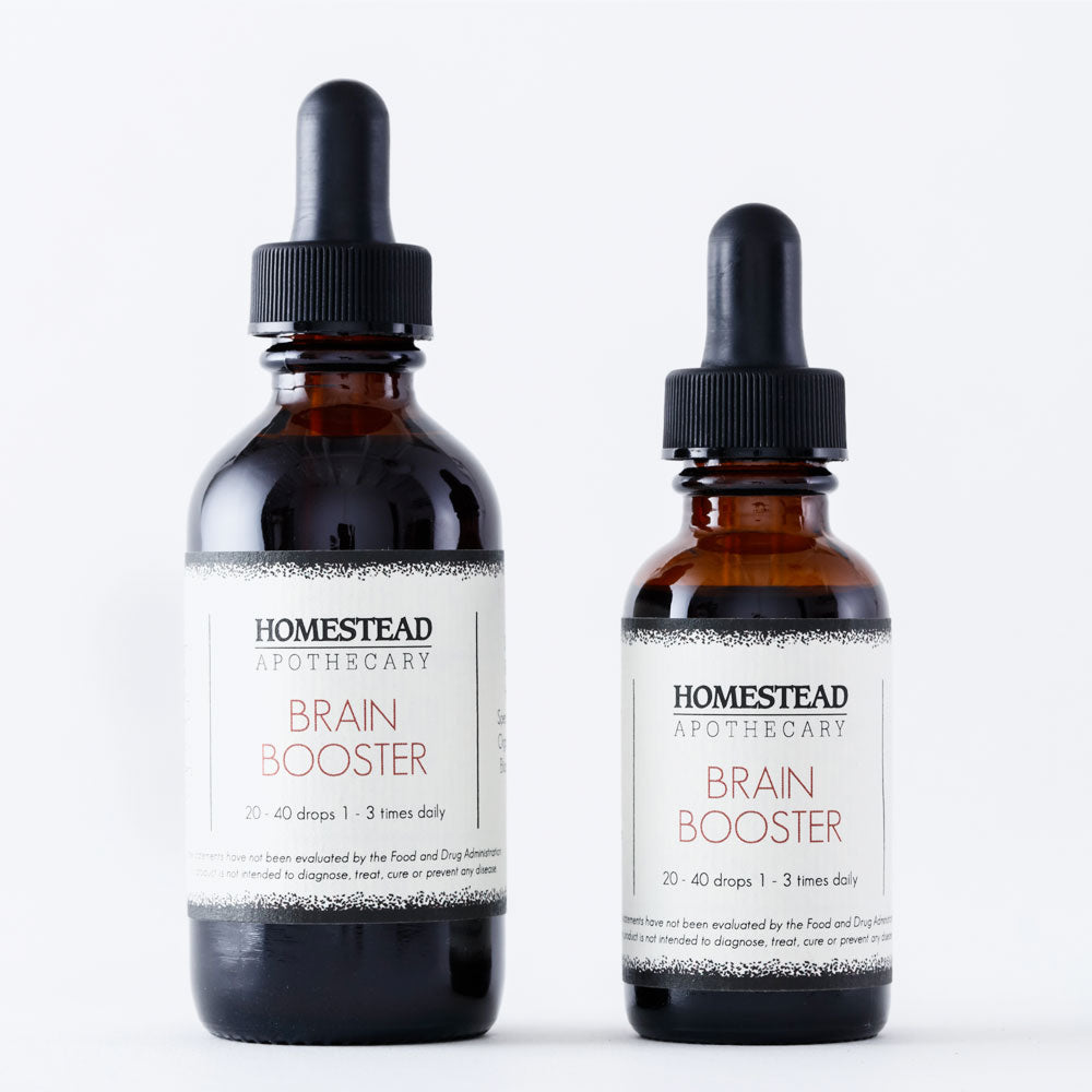 Homestead Apothecary brain booster tincture clarity 