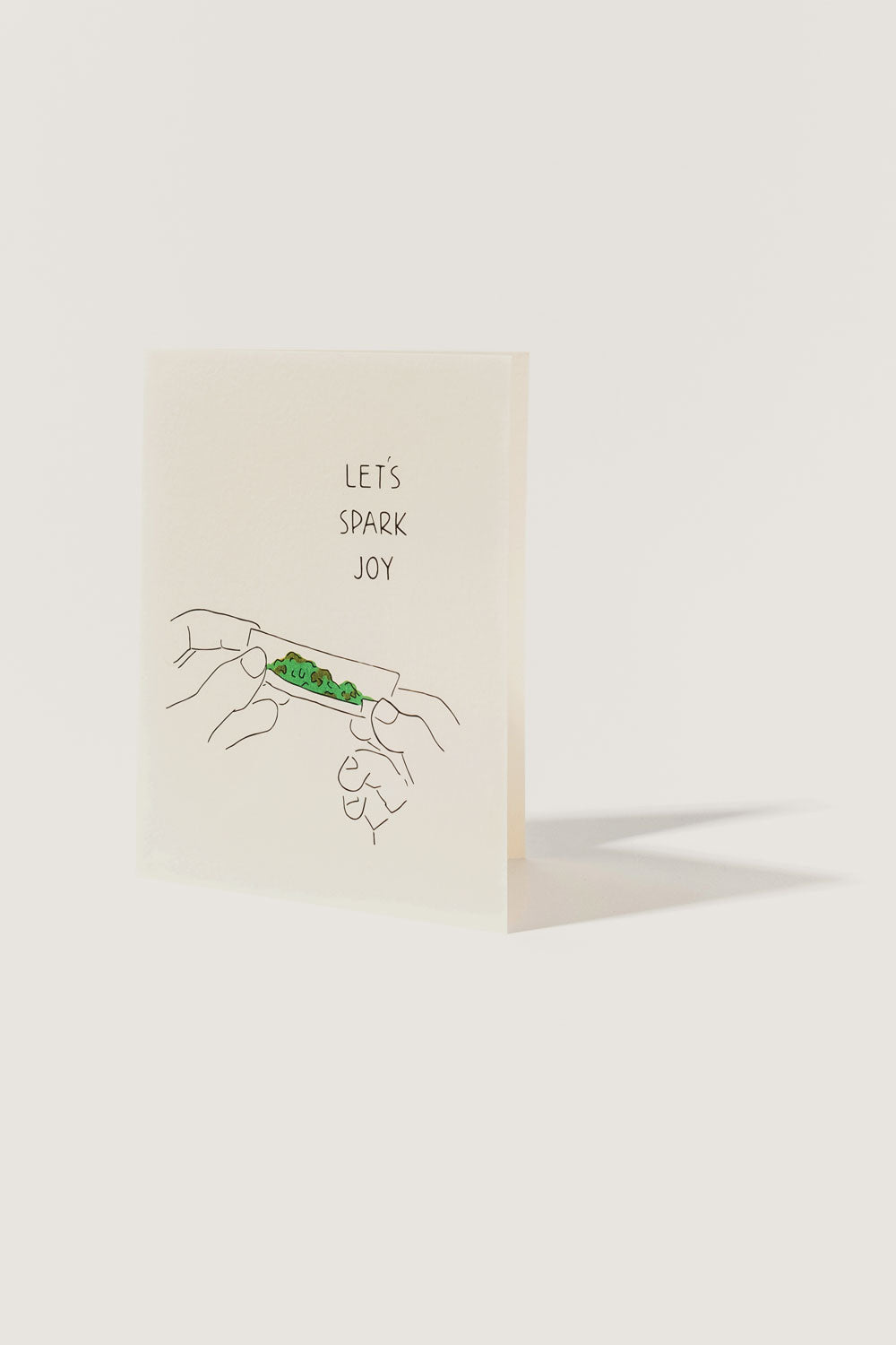 "Let's Spark Joy" Greeting Card